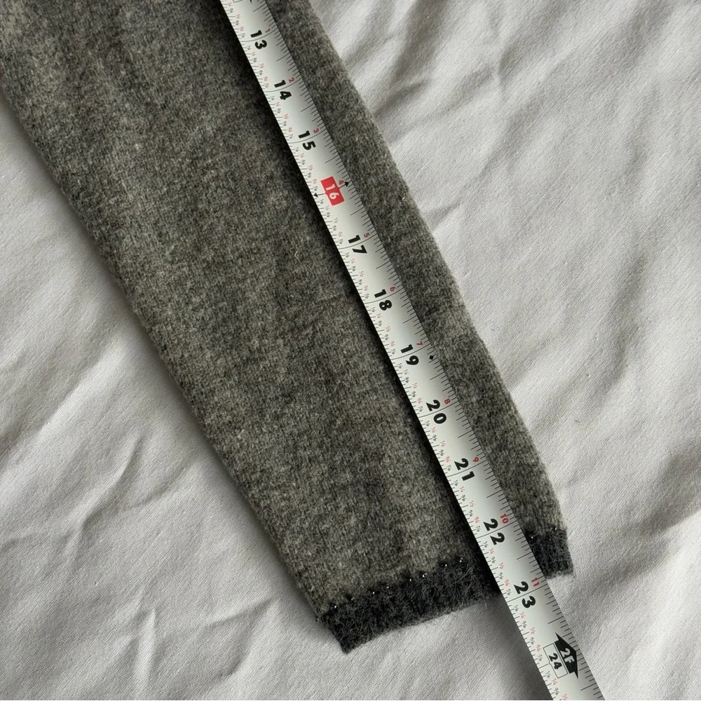 Jillian Jones Wool Cardigan Size S‎ Angora Fair Isle Nordic 90s Knit Cabin